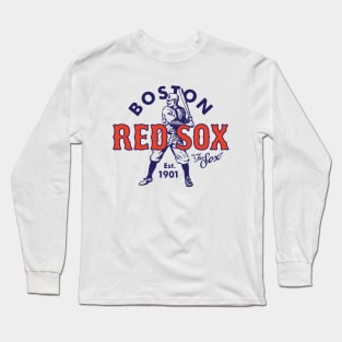 Old Style Boston Red Sox 2 by Buck Tee Long Sleeve T-Shirt